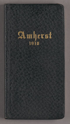 Thumbnail for Students' handbook of Amherst College, 1909-1910 - Image 1