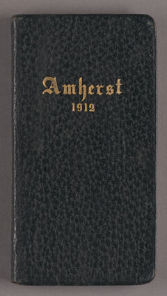 Thumbnail for Students' handbook of Amherst College, 1911-1912 - Image 1