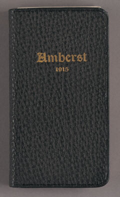 Thumbnail for Students' handbook of Amherst College, 1914-1915 - Image 1