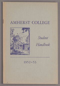 Thumbnail for Student handbook 1952-1953 - Image 1