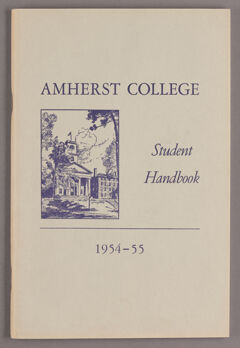 Thumbnail for Student handbook 1954-1955 - Image 1