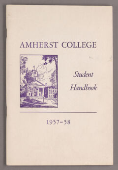 Thumbnail for Student handbook 1957-1958 - Image 1