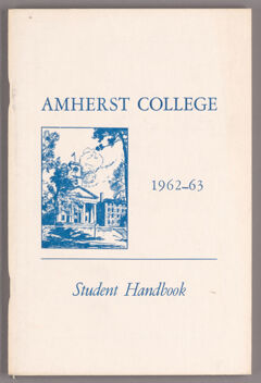 Thumbnail for Student handbook 1962-63 - Image 1