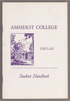 Thumbnail for Student handbook 1965-1966 - Image 1