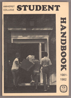 Thumbnail for Amherst College student handbook 1981-1982 - Image 1