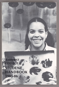 Thumbnail for Amherst College 1985-86 student handbook - Image 1