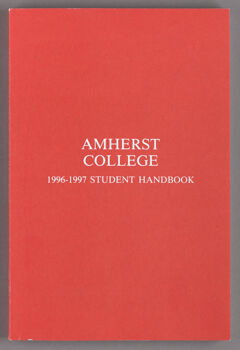 Thumbnail for Amherst College 1996-1997 student handbook - Image 1