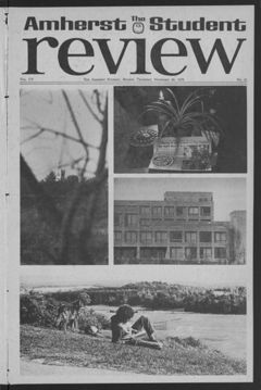 Thumbnail for Amherst Student Review, 1975 November 20 - Image 1