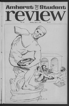 Thumbnail for Amherst Student Review, 1976 April 5 - Image 1
