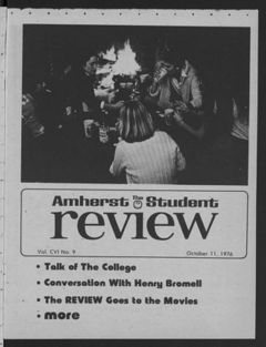 Thumbnail for Amherst Student Review, 1976 October 11 - Image 1