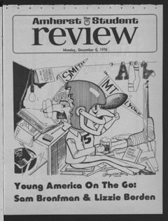 Thumbnail for Amherst Student Review, 1976 December 6 - Image 1