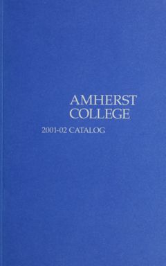 Thumbnail for Amherst College Catalog 2001/2002 - Image 1