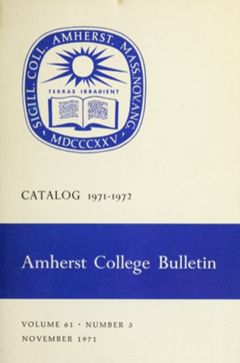 Thumbnail for Amherst College Catalogs (Selections)