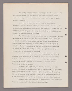 Thumbnail for Amherst College faculty meeting minutes 1921/1922 - Image 1