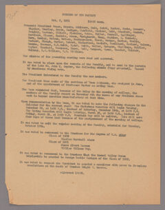 Thumbnail for Amherst College faculty meeting minutes 1931/1932 - Image 1
