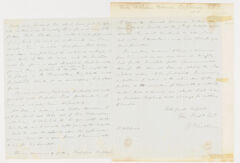 Thumbnail for William Barron Calhoun letter to Edward Hitchcock, 1847 June 21 - Image 2
