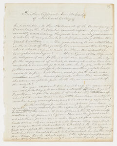 Thumbnail for Joseph Vaill draft of form letter, 1843 December - Image 1