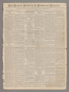 Thumbnail for New-England palladium & commercial advertiser, 1825 February 11 - Image 1