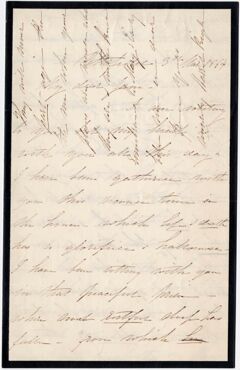 Thumbnail for Letter from unidentified correspondent to Jane Hitchcock Putnam, 1864 March 3 - Image 1