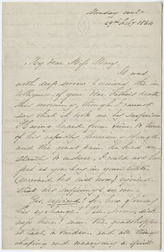 Thumbnail for Sarah Tuckerman letter to Mary Hitchcock, 1864 February 29 - Image 1