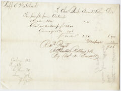 Thumbnail for Edward Hitchcock receipt of payment to Atkinson Rollins and Co., 1854 - Image 1