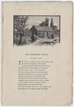 Thumbnail for The New England Magazine article on the Deerfield homestead of Edward Hitchcock - Image 1