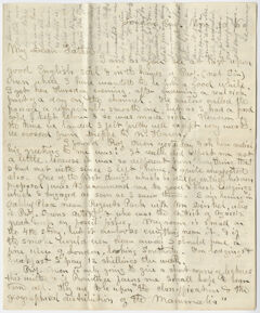 Thumbnail for Edward Hitchcock, Jr. letter to Edward Hitchcock, 1860 November 10 - Image 1