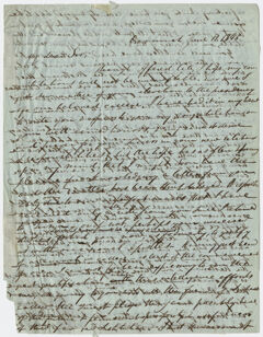 Thumbnail for Justin Perkins letter to Edward Hitchcock, 1847 June 11 - Image 1