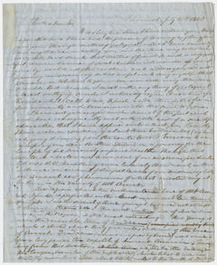 Thumbnail for Justin Perkins letter to Edward Hitchcock, 1848 July 20 - Image 1