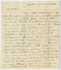 Thumbnail for Benjamin Silliman letter to Edward Hitchcock, 1818 June 22 - Image 1