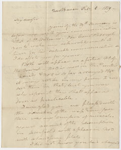 Thumbnail for Benjamin Silliman letter to Edward Hitchcock, 1819 February 6 - Image 1
