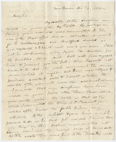 Thumbnail for Benjamin Silliman letter to Edward Hitchcock, 1823 December 4 - Image 1
