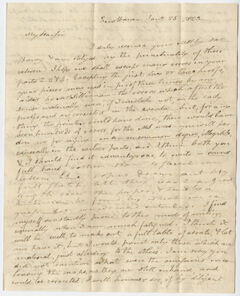 Thumbnail for Benjamin Silliman letter to Edward Hitchcock, 1823 January 25 - Image 1