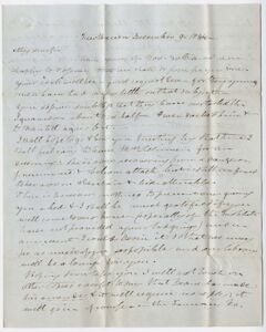Thumbnail for Benjamin Silliman letter to Edward Hitchcock, 1844 December 9 - Image 1