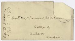 Thumbnail for Benjamin Silliman letter to Edward Hitchcock, 1860 February 2 - Image 1