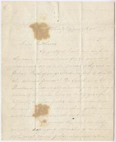 Thumbnail for Smith family letter to Edward Hitchcock, 1856 June 17 - Image 1