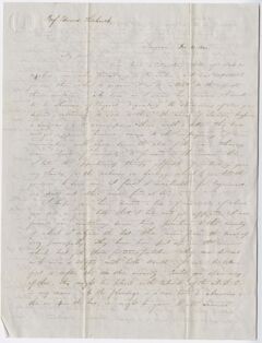 Thumbnail for Henry J. Van-Lennep letter to Edward Hitchcock, 1841 December 31 - Image 1