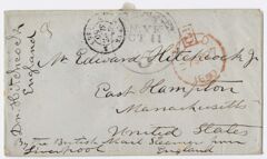 Thumbnail for Edward Hitchcock letter to Edward Hitchcock, Jr., 1850 September 25 - Image 1