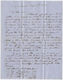 Thumbnail for Edward Hitchcock letter to Edward Hitchcock, Jr., 1853 February 13 - Image 1