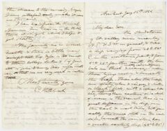 Thumbnail for Edward Hitchcock letter to Edward Hitchcock, Jr., 1854 January 15 - Image 1