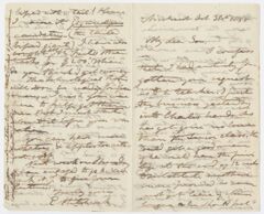 Thumbnail for Edward Hitchcock letter to Edward Hitchcock, Jr., 1855 October 31 - Image 1