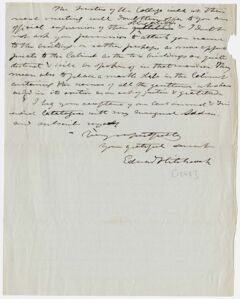 Thumbnail for Edward Hitchcock letter to Abbot Lawrence, 1848 - Image 1