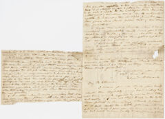 Thumbnail for Edward Hitchcock letter to Benjamin Silliman, 1822? November 16 - Image 1