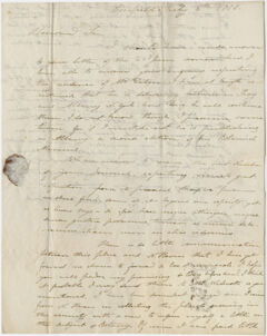 Thumbnail for Edward Hitchcock letter to Benjamin Silliman, 1818 July 6 - Image 1