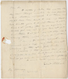 Thumbnail for Edward Hitchcock letter to Benjamin Silliman, 1820 November 8 - Image 1