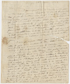 Thumbnail for Edward Hitchcock letter to Benjamin Silliman, 1823 October 20 - Image 1