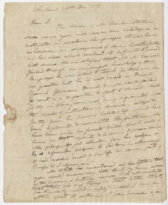 Thumbnail for Edward Hitchcock letter to Benjamin Silliman, 1827 December 30 - Image 1