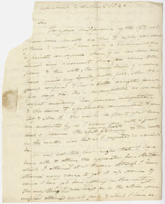 Thumbnail for Edward Hitchcock letter to Benjamin Silliman, 1826 March 21 - Image 1