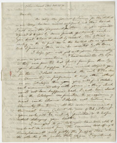 Thumbnail for Edward Hitchcock letter to Benjamin Silliman, 1830 November 1 - Image 1