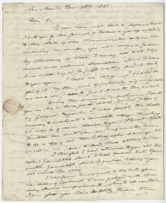 Thumbnail for Edward Hitchcock letter to Benjamin Silliman, 1833 December 30 - Image 1